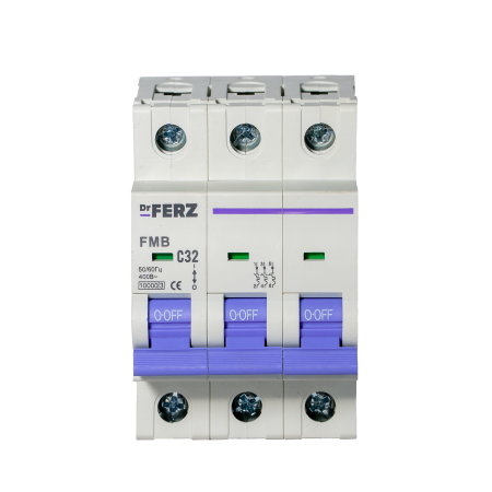 FMB-C 10kA 3P 32 х-ка C Автоматический выключатель